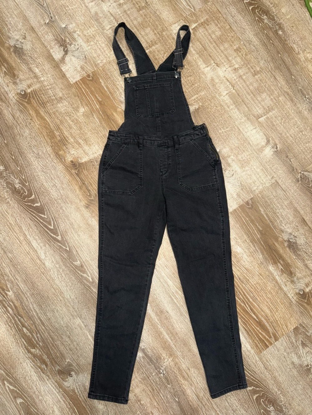 No Boundaries Black Denim Women's Overalls
